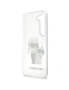 Hurtownia GSM - Etui Karl Lagerfeld KLHCS23SHNKCTGT Samsung Galaxy S23 átlátszó keménytok Gliter Etui Karl&Choupette - KLD1497 - {ean13} - Hurt