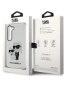 Hurtownia GSM - Etui Karl Lagerfeld KLHCS23SHNKCTGT Samsung Galaxy S23 transparentní tvrdý obal Gliter Etui Karl&Choupette - KLD1497 - {ean13} - Hurt