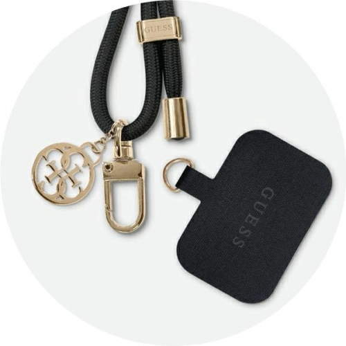 Pasek Guess GUUCNMG4EK Universal CBDY Cord czarny/black