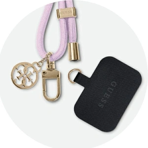 Pásek Guess GUUCNMG4EU Univerzální CBDY Kord lilak/lilac