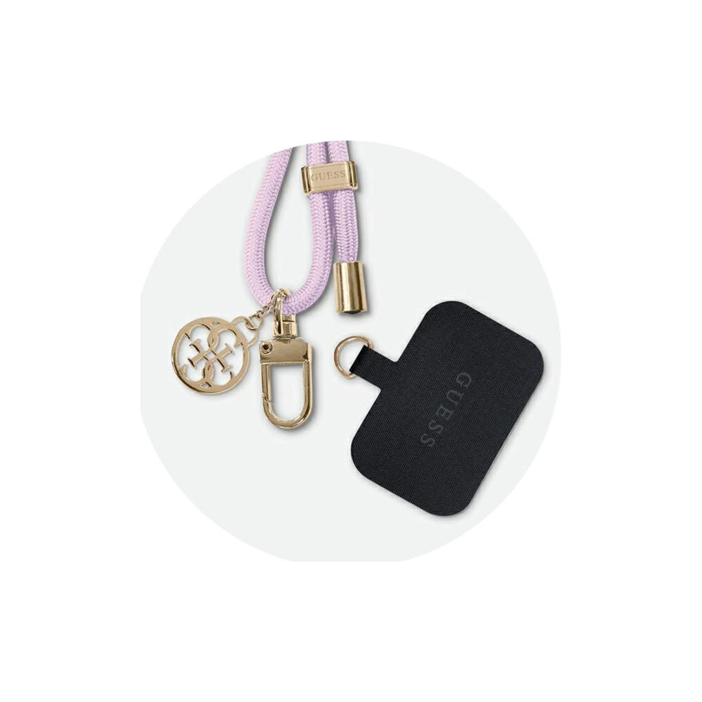 Hurtownia GSM - Pásek Guess GUUCNMG4EU Univerzální CBDY Kord lilak/lilac - GUE2427 - {ean13} - Hurt