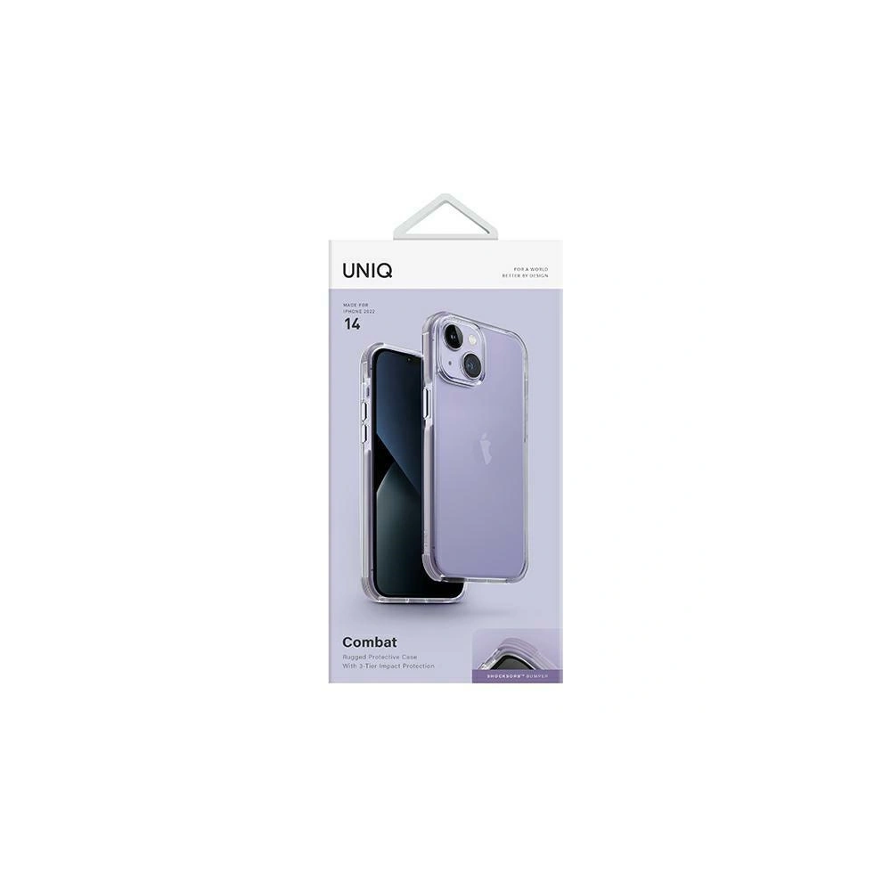 Hurtownia GSM - Etui UNIQ Combat Apple iPhone 14 lila/lilac levendula - UNIQ850 - {ean13} - Hurt