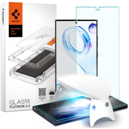 Spigen Distributor - 8809896743013 - SPN2763 - Spigen Glas.TR Platinum UV Glass Samsung Galaxy S23 Ultra - B2B homescreen
