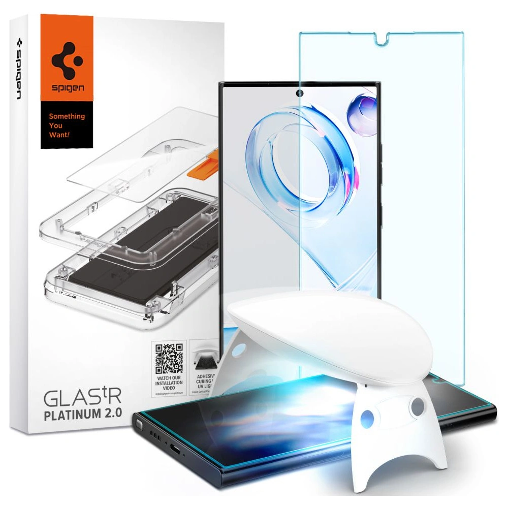 Wholesale Spigen Glas.TR Platinum UV Glass Samsung Galaxy S23 Ultra - SPN2763 - {ean13} - Hurt