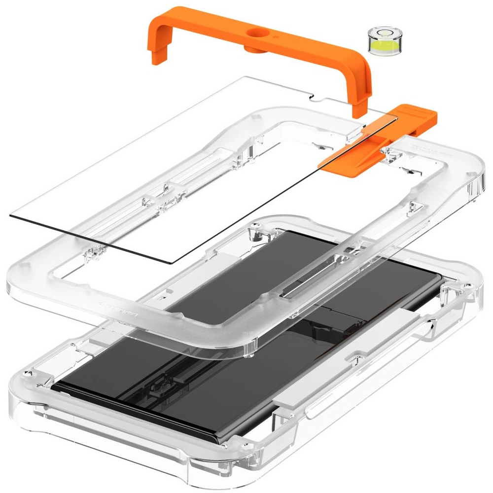Hurtownia GSM - Gehärtetes Glas mit UV-Kleber Spigen Glas.TR Platinum Samsung Galaxy S23 Ultra - SPN2763 - {ean13} - Hurt
