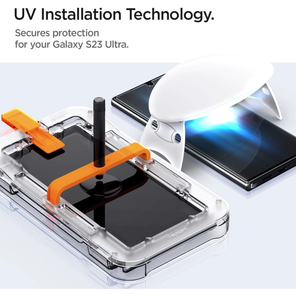 Wholesale Spigen Glas.TR Platinum UV Glass Samsung Galaxy S23 Ultra - SPN2763 - {ean13} - Hurt