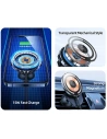 Hurtownia GSM - Uchwyt samochodowy z ładowarką bezprzewodową USAMS US-CD164 15W 2w1 Magnetic Air Vent transparent - USA879 - {ean13} - Hurt