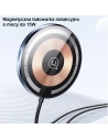 Hurtownia GSM - Uchwyt samochodowy z ładowarką bezprzewodową USAMS US-CD164 15W 2w1 Magnetic Air Vent transparent - USA879 - {ean13} - Hurt