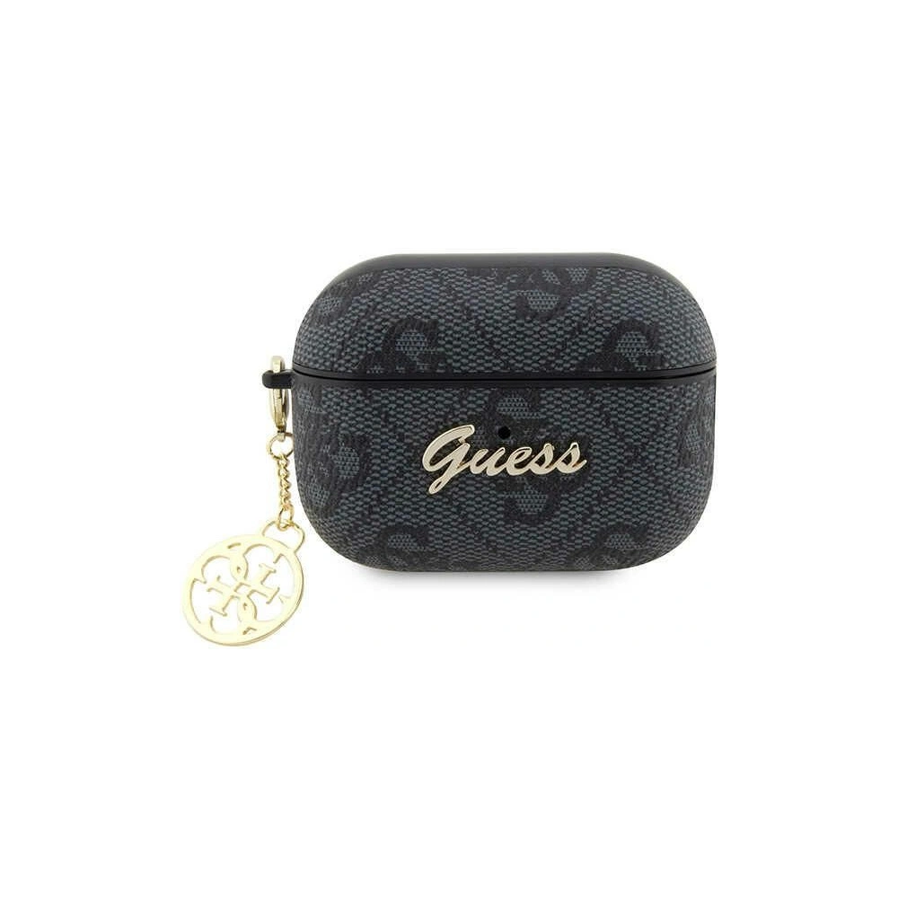 Hurtownia GSM - Etui Guess GUAP2G4GSMK Apple AirPods Pro 2 negru/black 4G Charm Collection - GUE2428 - {ean13} - Hurt