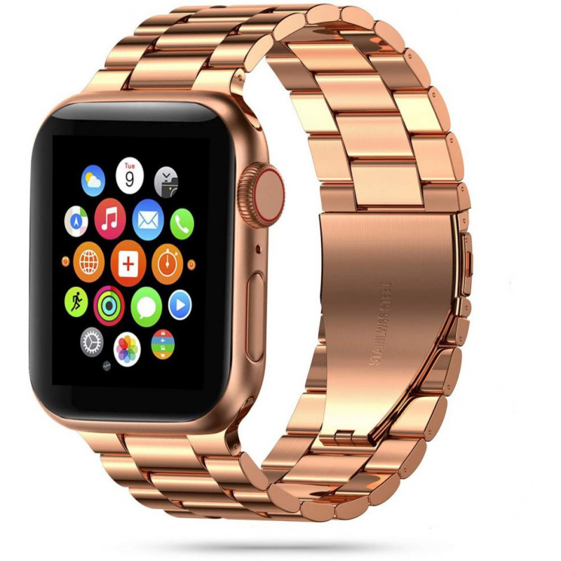 Tech-Protect Distributor - 5906735415643 - OT-443 - [OUTLET] Tech-Protect Stainless Apple Watch SE/6/5/4 42/44mm Rose Gold - B2B homescreen