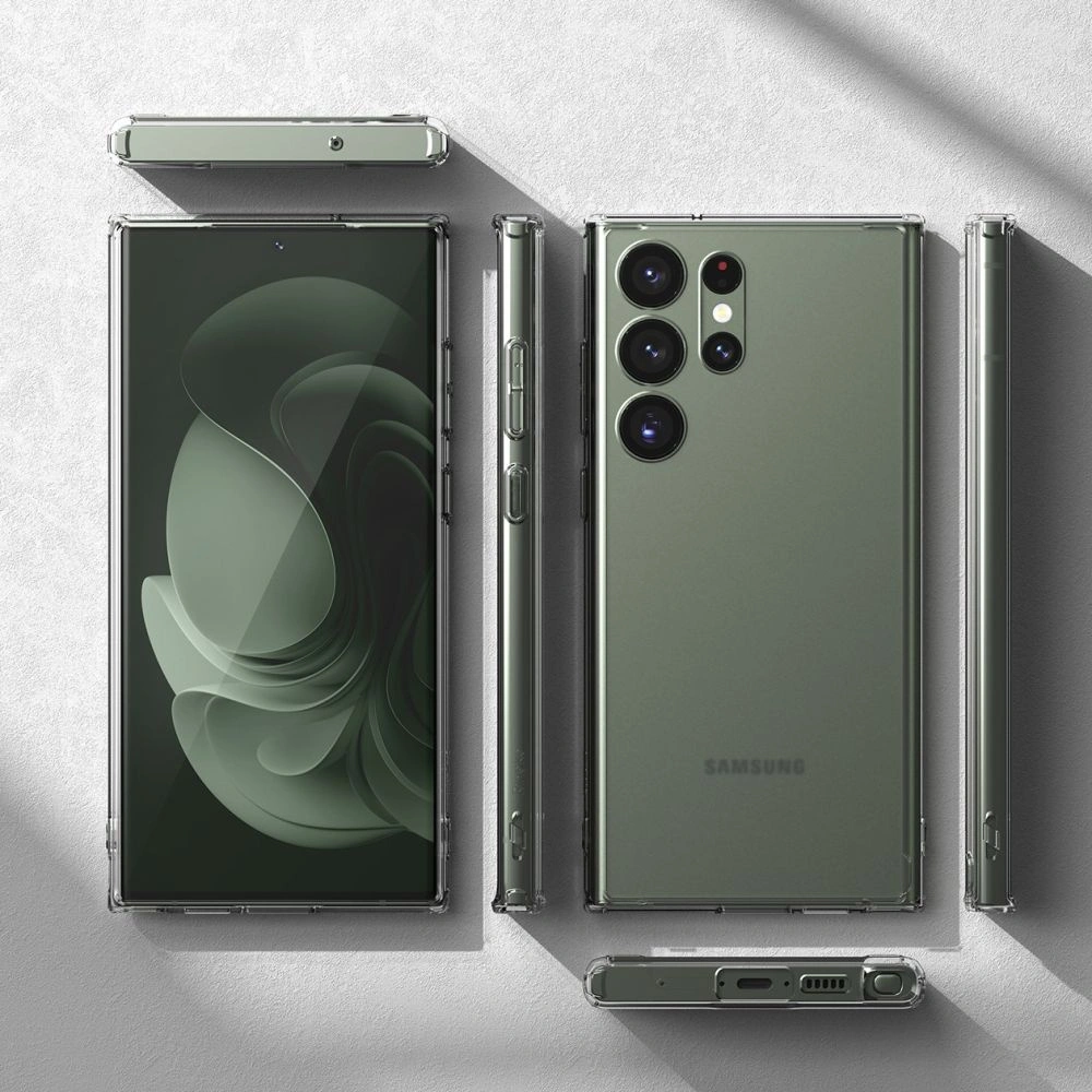 Hurtownia GSM - Etui Ringke Fusion Samsung Galaxy S23 Ultra Matte Clear - RGK1764 - {ean13} - Hurt