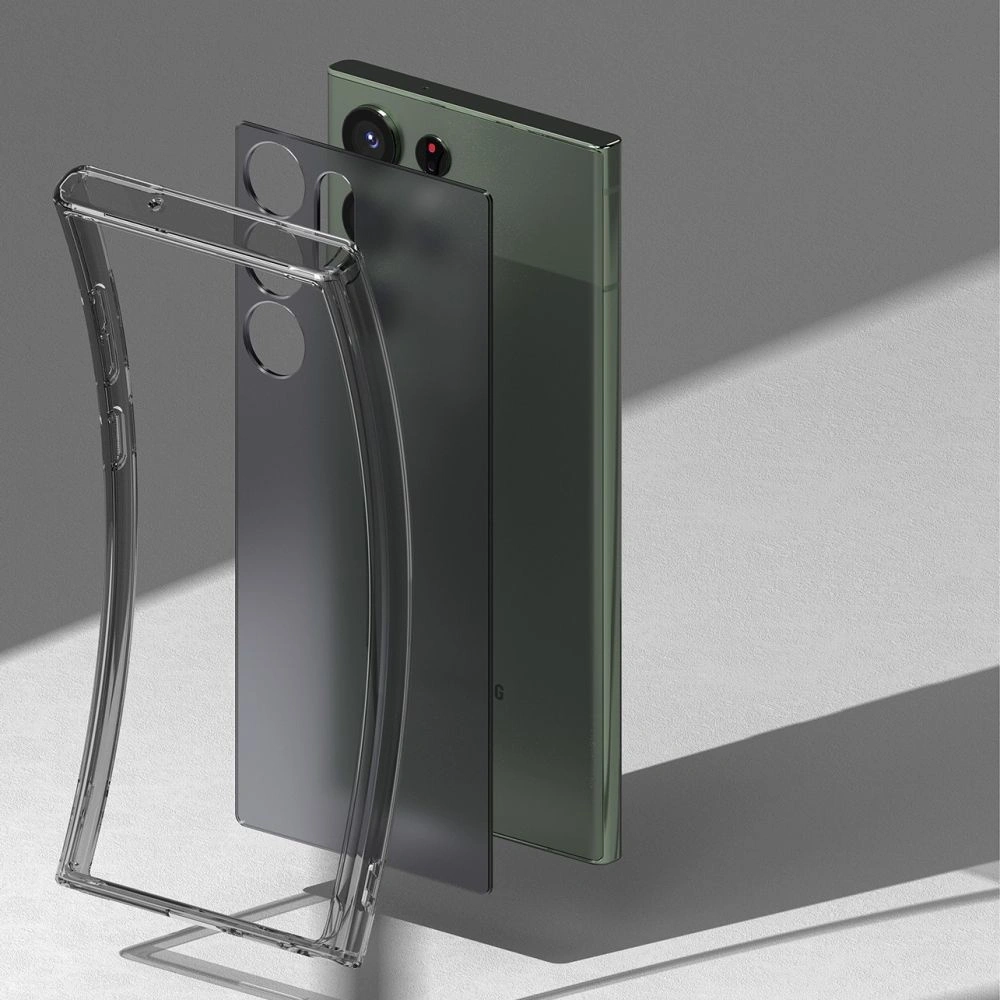 Wholesale Ringke Fusion Samsung Galaxy S23 Ultra Smoke Black - RGK1765 - {ean13} - Hurt