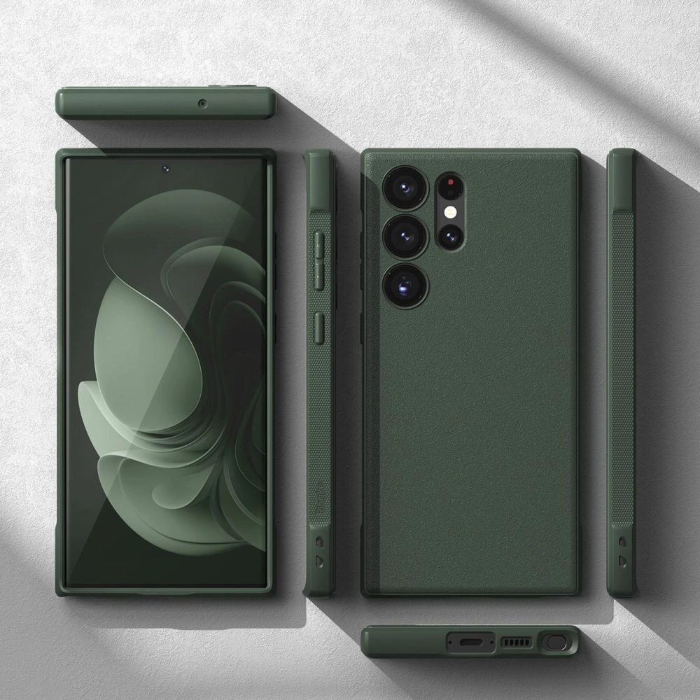 Hurtownia GSM - Etui Ringke Onyx Galaxy S23 Ultra tmavě zelená - RGK1766 - {ean13} - Hurt