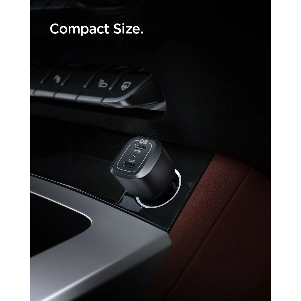 Wholesale Spigen PC2200 Arcstation 2-port Car Charger PD 75W Black - SPN2764 - {ean13} - Hurt