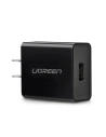 Ładowarka sieciowa Ugreen UK (Wielka Brytania) USB-A QC3.0 18W czarna (CD122)