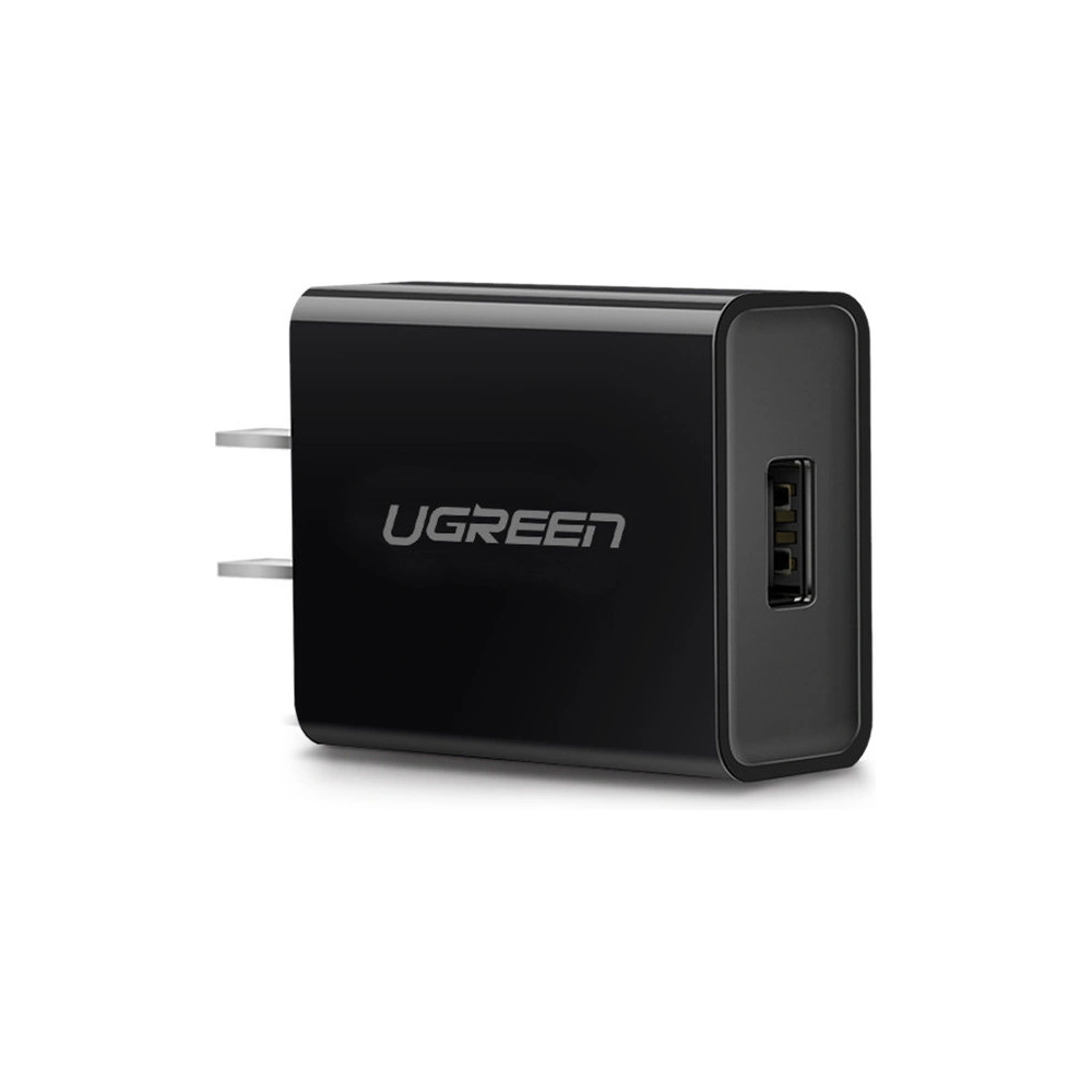 Hurtownia GSM - Încărcător de rețea Ugreen UK (Marea Britanie) USB-A QC3.0 18W negru (CD122) - UGR1439 - {ean13} - Hurt