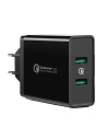 Ładowarka Sieciowa Ugreen 2xUSB-A 36W QC3.0 czarna (CD161)