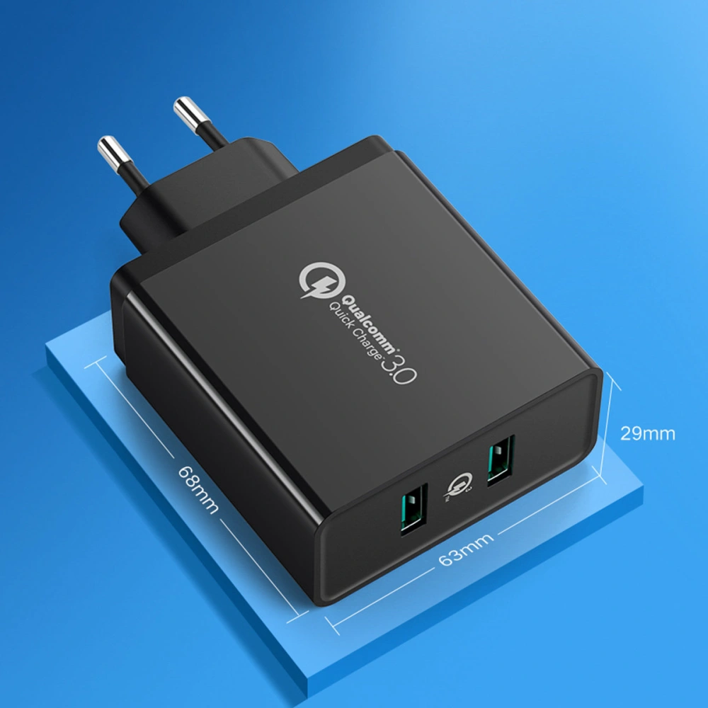 Hurtownia GSM - Încărcător de rețea Ugreen 2xUSB-A 36W QC3.0 negru (CD161) - UGR1440 - {ean13} - Hurt
