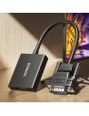 Hurtownia GSM - Cablul adaptor VGA Ugreen (bărbătesc) - HDMI (femelă) 0.15m negru (CM513) - UGR1443 - {ean13} - Hurt