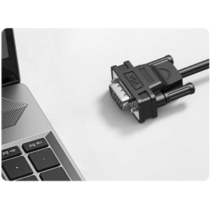Hurtownia GSM - Cablul adaptor VGA Ugreen (bărbătesc) - HDMI (femelă) 0.15m negru (CM513) - UGR1443 - {ean13} - Hurt