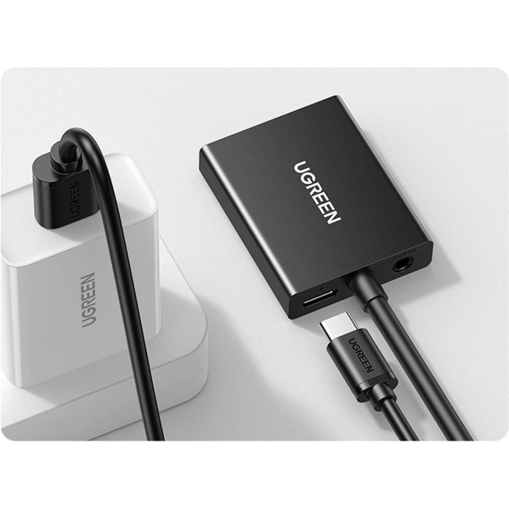 Hurtownia GSM - Cablul adaptor VGA Ugreen (bărbătesc) - HDMI (femelă) 0.15m negru (CM513) - UGR1443 - {ean13} - Hurt