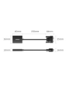 Hurtownia GSM - Cablul adaptor VGA Ugreen (bărbătesc) - HDMI (femelă) 0.15m negru (CM513) - UGR1443 - {ean13} - Hurt