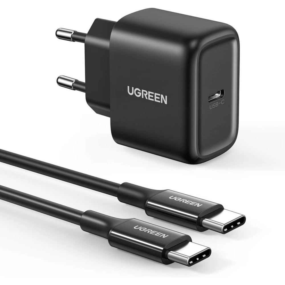 Hurtownia GSM - Nabíječka síťová Ugreen USB-C 25W černá (CD250) - UGR1444 - {ean13} - Hurt