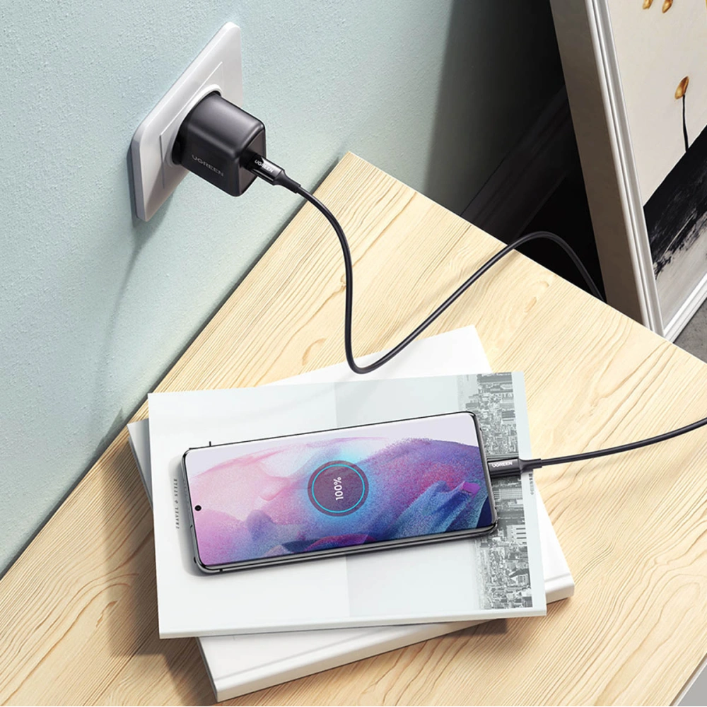 Hurtownia GSM - Nabíječka síťová Ugreen USB-C 25W černá (CD250) - UGR1444 - {ean13} - Hurt
