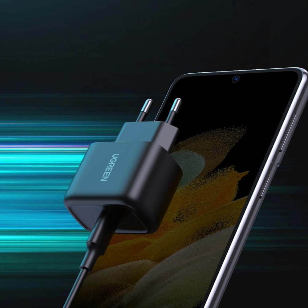 Hurtownia GSM - Încărcător de rețea Ugreen USB-C 25W negru (CD250) - UGR1444 - {ean13} - Hurt