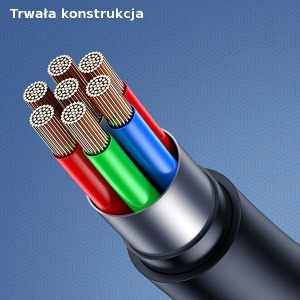 Hurtownia GSM - Kabel USB-A - Lightning USAMS U68 2A 1m biały SJ500USB02 (US-SJ500) - USA881 - {ean13} - Hurt
