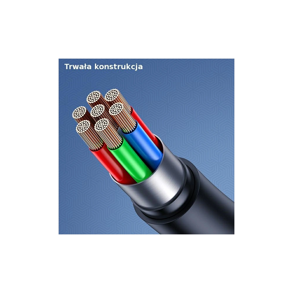 Hurtownia GSM - Cablu USB-A - Lightning USAMS U68 2A 1m alb SJ500USB02 (US-SJ500) - USA881 - {ean13} - Hurt