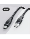 Hurtownia GSM - Cablu USAMS USB-C la USB-C PD Încărcare Rapidă 1,2m 100W Lithe Series negru SJ567USB01 (US-SJ567) - USA882 - {ean13} - Hurt