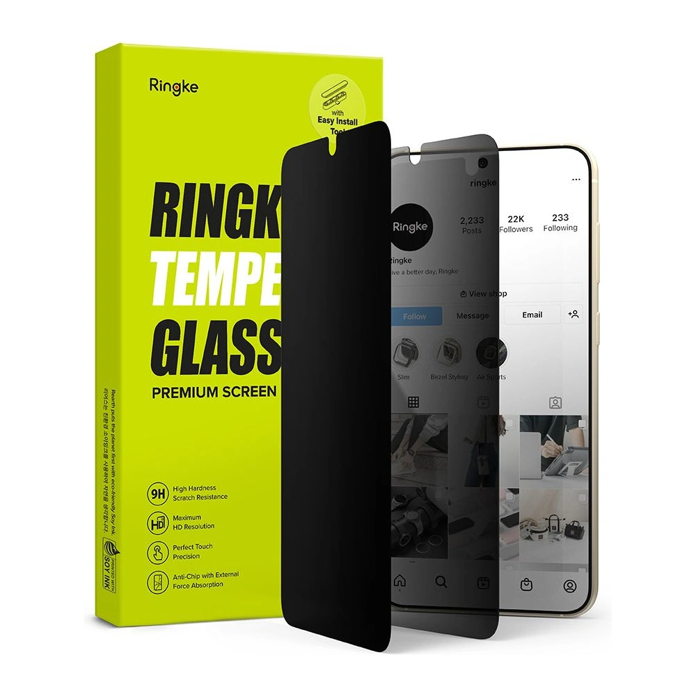 Hurtownia GSM - Edzett üveg Ringke Tempered Glass Galaxy S23+ Plus Privacy - RGK1772 - {ean13} - Hurt