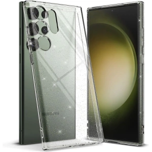 Etui Ringke Air Galaxy S23 Ultra Glitter Clear