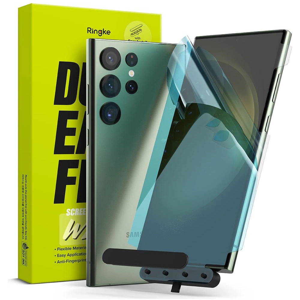 Hurtownia GSM - Fólie Ochranná Ringke Dual Easy 2-balení Galaxy S23 Ultra Clear - RGK1776 - {ean13} - Hurt