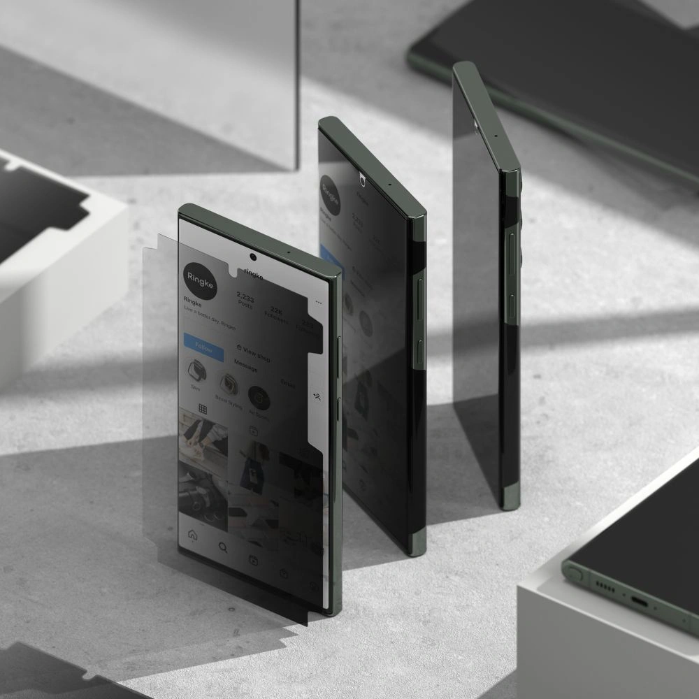 Wholesale Ringke Dual Easy Galaxy S23 Ultra Privacy - RGK1777 - {ean13} - Hurt