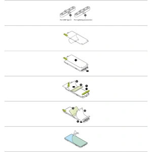 Hurtownia GSM - Schutzfolie Ringke Dual Easy Galaxy S23 Ultra Privacy - RGK1777 - {ean13} - Hurt