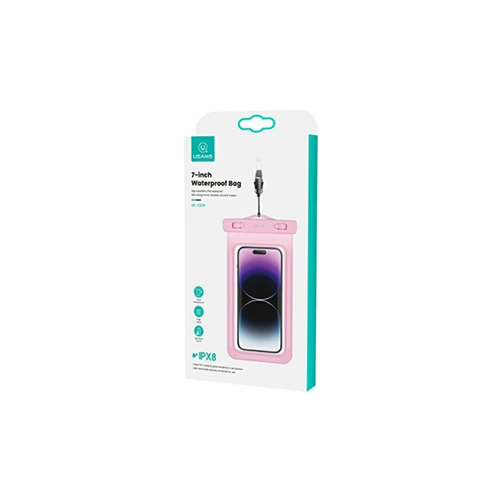 Hurtownia GSM - Wasserdichtes Case USAMS 7" YD011 rosa 7FSD1103 - USA885 - {ean13} - Hurt