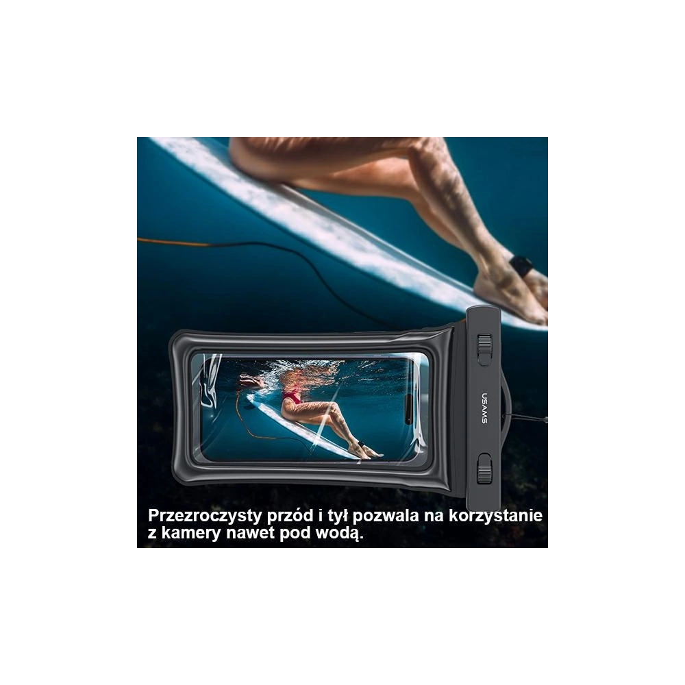 Wholesale USAMS Waterproof case 7" YD011 transparent 7FSD1104 - USA886 - {ean13} - Hurt