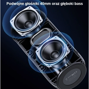 Wholesale USAMS Waterproof Wireless Speaker with Lanyard YC Series Bluetooth 5.0 10W black YC011YX01 - USA887 - {ean13} - Hurt
