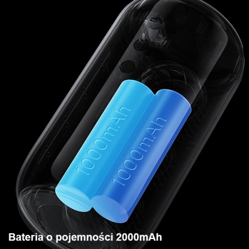 Głośnik USAMS YC Series Bluetooth 5.0 10W Wodoszczelny czarny YC011YX01