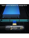 Hurtownia GSM - Cablul unghiular USAMS USB-A/USB-C PD 6A 66W Seria Iceflake 1,2m alb SJ585USB02 (US-SJ585) - USA888 - {ean13} - Hurt