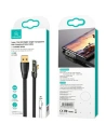 Hurtownia GSM - Kabel úhlový USAMS USB-A/USB-C PD 6A 66W Iceflake Series 1,2m černý SJ585USB01 (US-SJ585) - USA889 - {ean13} - Hurt