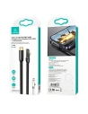 Hurtownia GSM - USAMS USB-C/Lightning PD 20W Iceflake sorozat 1,2m fekete szögletű kábel SJ583USB01 (US-SJ583) - USA891 - {ean13} - Hurt