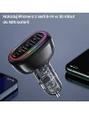 Hurtownia GSM - USAMS autós töltő 1xUSB-C 3xUSB-A C34 48W 3A+C PD fekete CC170CC01 (US-CC170) - USA900 - {ean13} - Hurt