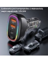 Hurtownia GSM - USAMS autós töltő 1xUSB-C 3xUSB-A C34 48W 3A+C PD fekete CC170CC01 (US-CC170) - USA900 - {ean13} - Hurt