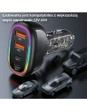 Hurtownia GSM - Autonabíječka USAMS 2xUSB-C 2xUSB-A C34 120W černá CC169CC02 (US-CC169) - USA902 - {ean13} - Hurt