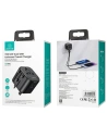 Hurtownia GSM - Încărcătorul de rețea USAMS 2xUSB T55 12W adaptor universal 4w1 US/AU/EU/UK negru CC173TC01 (US-CC173) - USA904 - {ean13} - Hurt