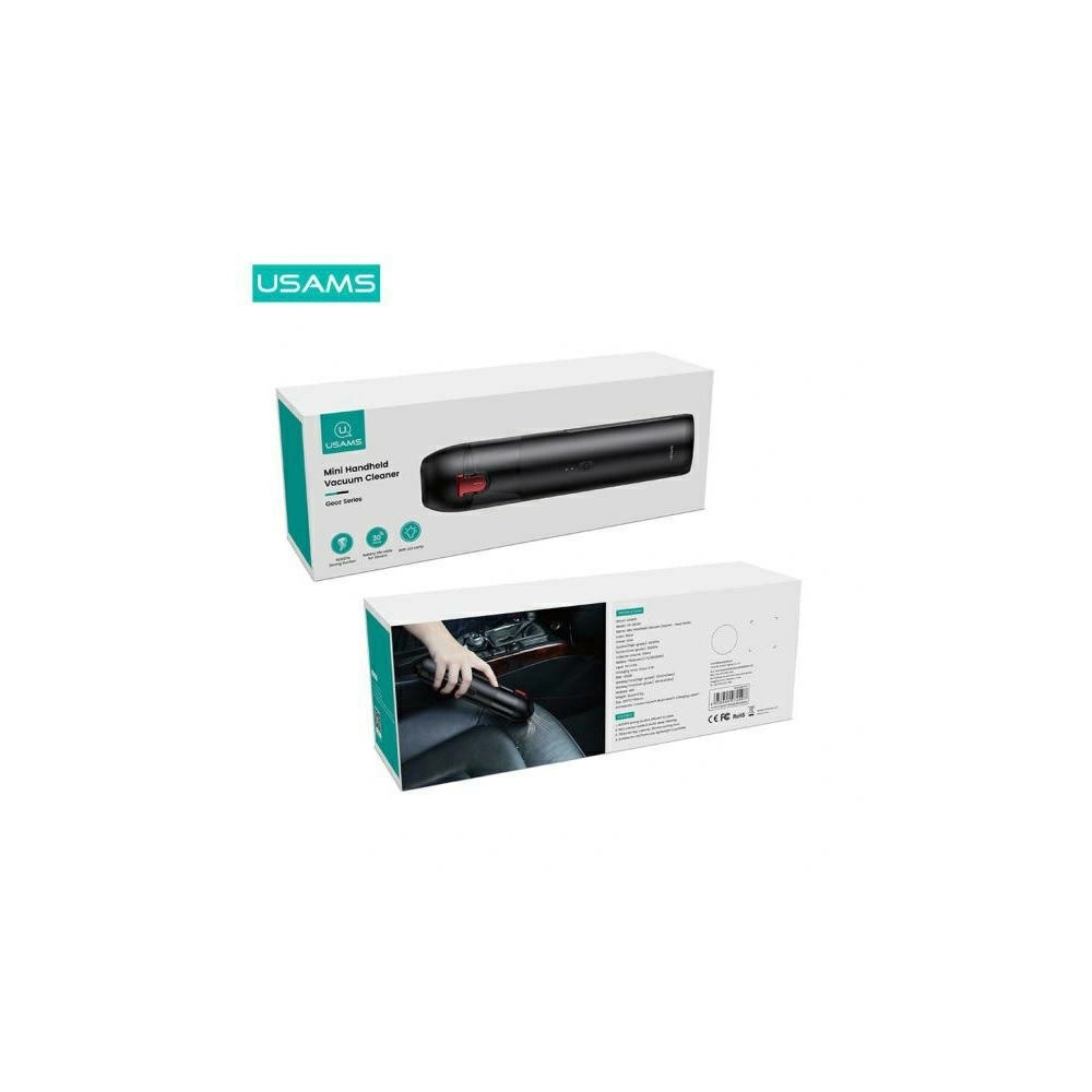 Hurtownia GSM - Mini bezdrátový vysavač USAMS Geoz série 65W bílý MNXCQZB23402 (US-ZB234) - USA906 - {ean13} - Hurt
