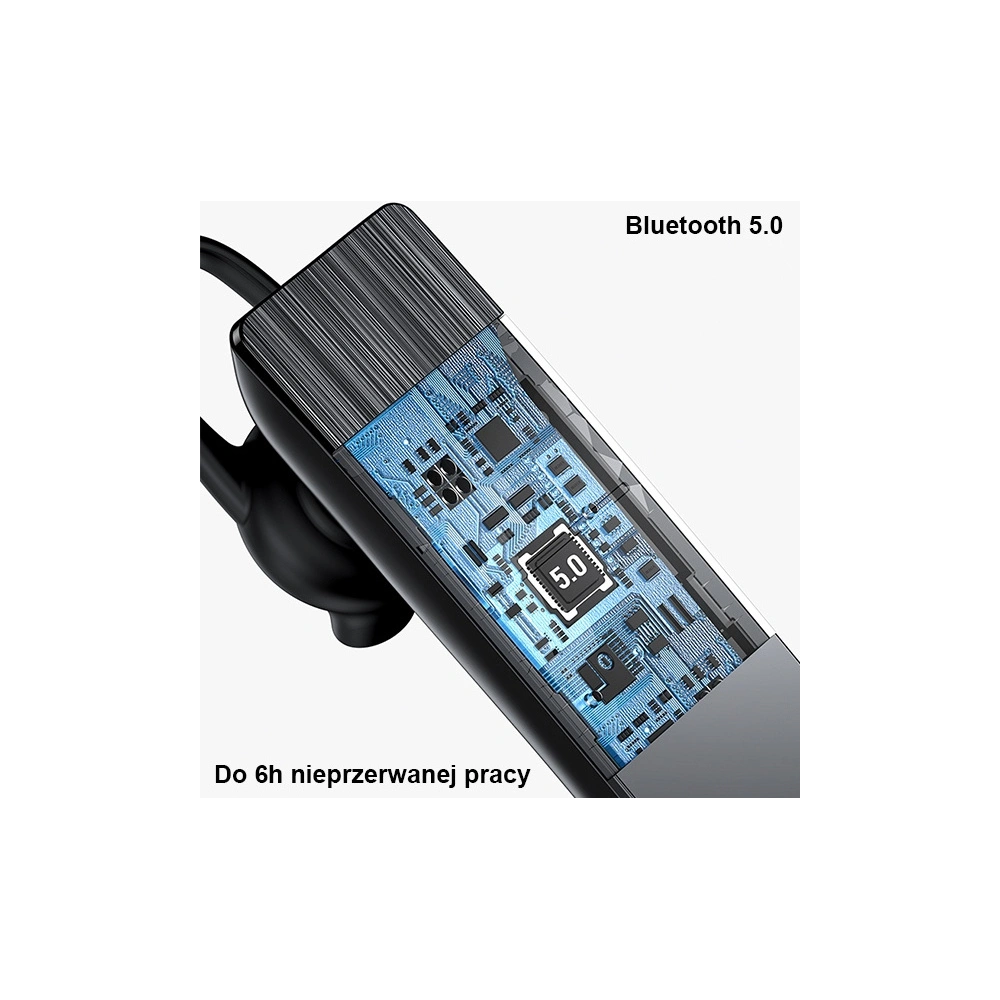 Hurtownia GSM - Bluetooth-Headset USAMS 5.0 BT2 schwarz BHUBT201 (USAMS-BT2) - USA908 - {ean13} - Hurt